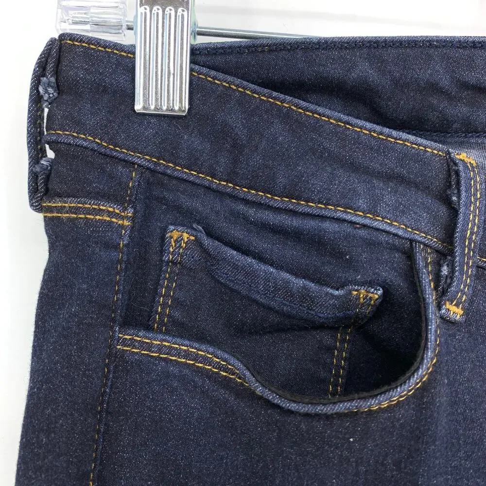 L'Agence Jeans Women's Size 28 Margot High Rise Skinny In Midnight Wash
